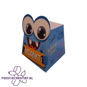 MONSTERDOOSJE â€“ Bedankt!