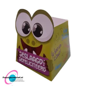 MONSTERDOOSJE â€“ GESLAAGD! GEFELICITEERD.