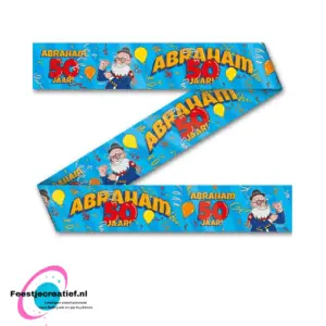 Markeerlint Abraham 50 jaar, 12 meter