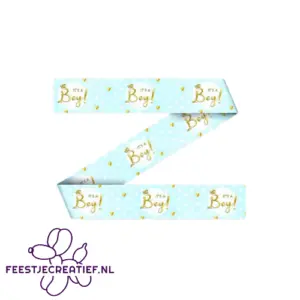 Afzetlint Geboorte jongen