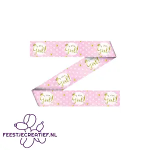 Afzetlint Geboorte Meisje