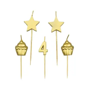 Verjaardagskaarsen 4 jaar