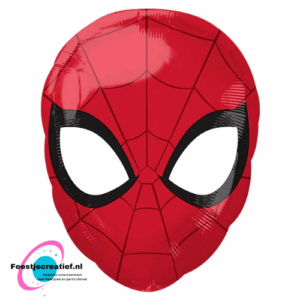 Folieballon Spiderman hoofd