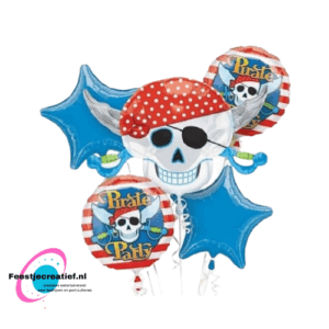 Ballonboeket piraten, 5-delig