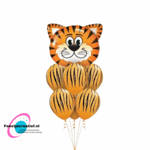 Ballonboeket tijger, 7-delig