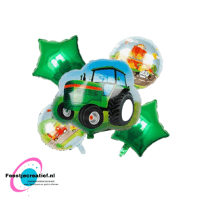 Ballonboeket tractor, 5-delig