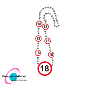 Feestketting 18 jaar