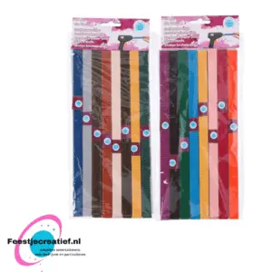 Knutsel stroken papier, 26cm - 40 stuks