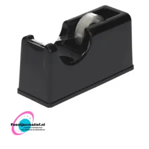 Plankbandhouder zwart incl. tape