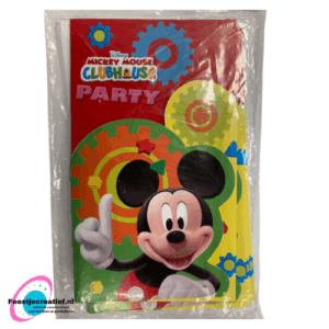Uitnodiging Mickey Mouse clubhouse - 6 stuks