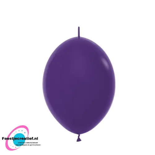 Latex ballonnen linkoloon fashion violet, 12inch - 50 stuks 1 Latex ballonnen linkoloon fashion violet, 12inch - 50 stuks