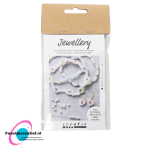 Creative Miniset Sieraden Pastel Bloemen