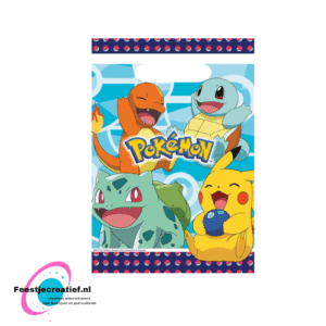 Uitdeelzakjes Pokemon - 8 stuks