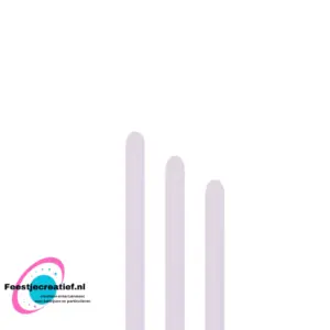 Modelleerballonnen Sempertex 260 pastel matte lillac - 50 stuks