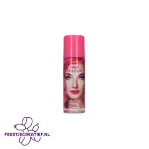 Haarspray roze, 125ml