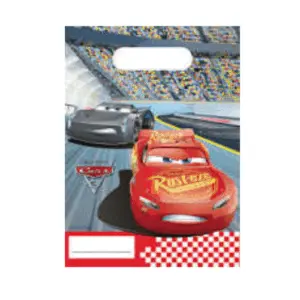 Uitdeelzakjes Cars race - 15 stuks