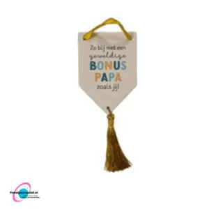 Tassel deco Bonus Papa
