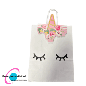 Cadeautas unicorn/eenhoorn