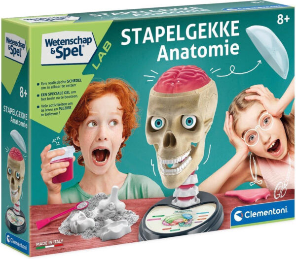 Stapelgekke anatomie wetenschapslab Clementoni