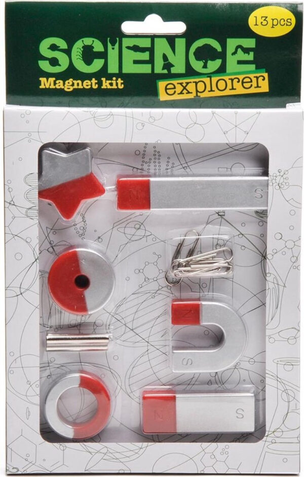 Science Explorer Magneet Set - 13-delig