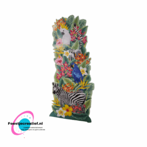 Jungle/Hawaii XL feestversiering dieren, 155x65cm