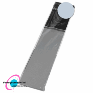 Folia crêpepapier zilver