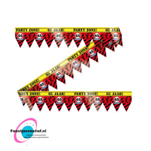 Markeerlint 65 jaar - verkeersbord - 12m