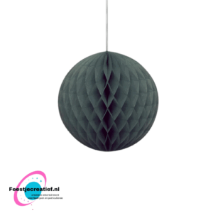 Honeycomb Bol Zwart 20cm