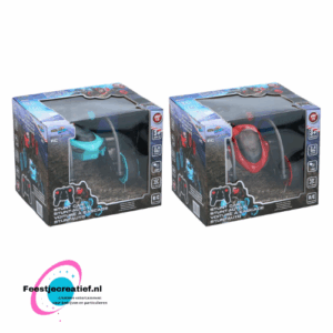 GEARBOX RC Stuntauto rood of blauw