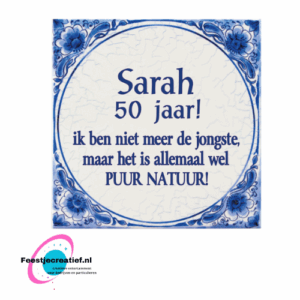 Tegels delfts blauw - Sarah