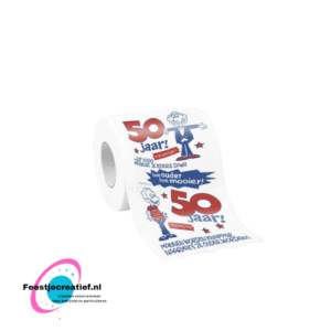 Toiletpapier/wc-papier 50 jaar