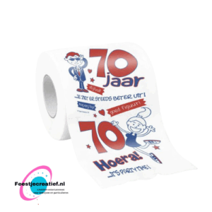 Toiletpapier/wc-papier 70 jaar