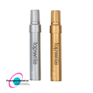 Metallic stiften goud of zilver - 1 stuk