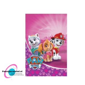 Paw Patrol Pink Uitdeelzakjes- 8 stuks