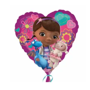 Doc McStuffins folie ballon 43cm afbeelding van de speelgoeddokter