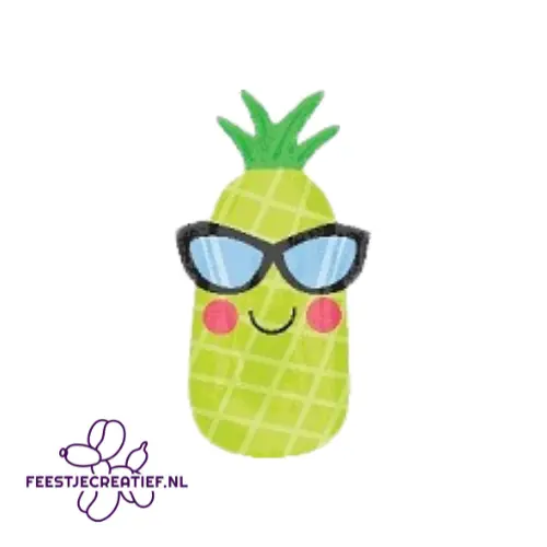 Folieballon Ananas 66cm 1 Folieballon Ananas 66cm