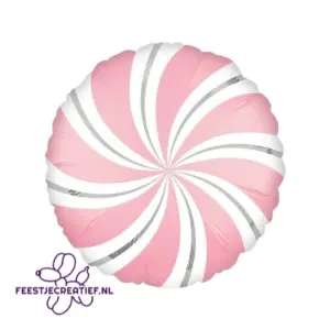 Folieballon anagram roze deco 45cm