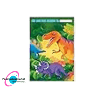 Dinosaurus - Uitdeelzakjes/ tasjes - 8 stuks