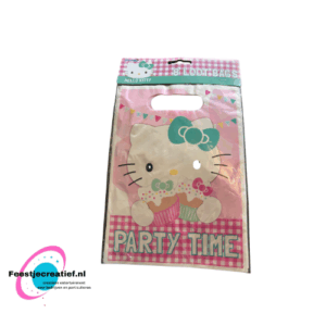 Hello kitty - Uitdeelzakjes- 8 stuks