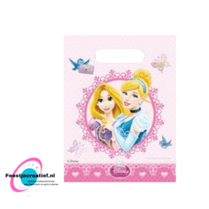 Princess - Uitdeelzakjes- 6 stuks