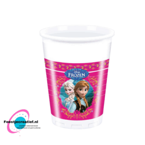Wegwerpbekertjes - Frozen Bekers Plastic 8 stuks