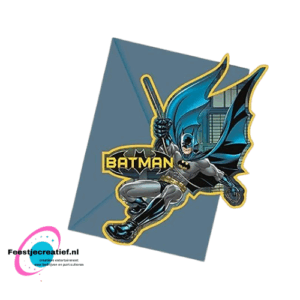 Batman uitnodigingen en enveloppen
