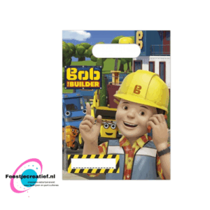 Bob de bouwer - Uitdeelzakjes/ tasjes - 6 stuks