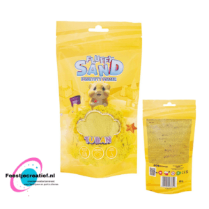 Tuban Kinetisch Zand Fluffy Sand Yellow 90 g