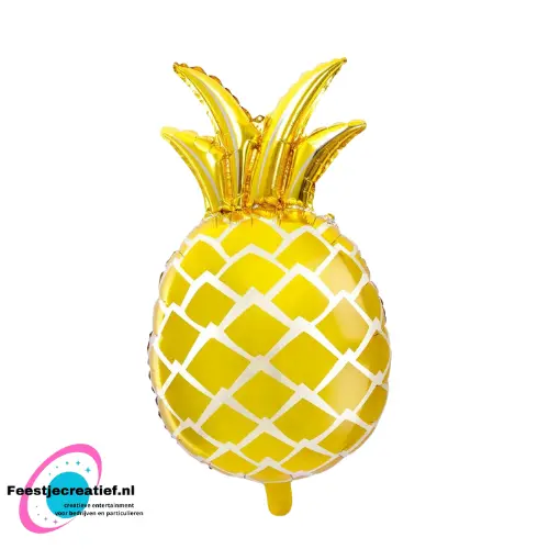 Folieballon Ananas 35x60cm 1 Folieballon Ananas 35x60cm