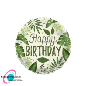 Folieballon happy birthday 45cm