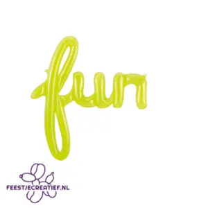 Folieballon fun 74cm