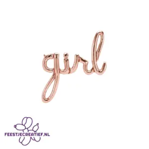 Folieballon girl 62cm