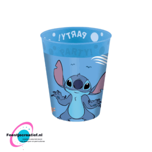 Stitch Bekers Herbruikbaar 250ml 4st