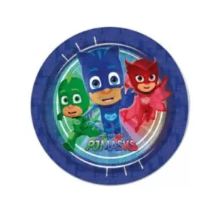 Wegwerpbordjes Pjmasks 23cm - 8st